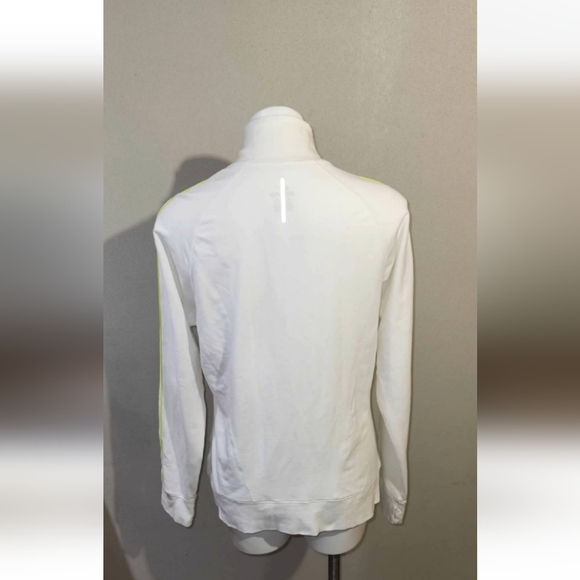 Women's NIKE Dri-Fit 2way Full Zip Long Sleeve Top - Picture 3 of 5